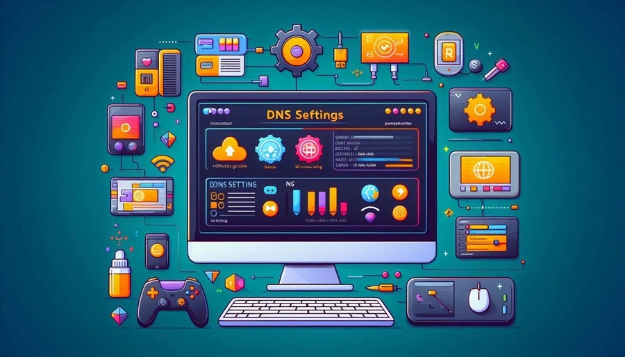 تنظیمات DNS برای کاهش پینگ در بازی های آنلاین