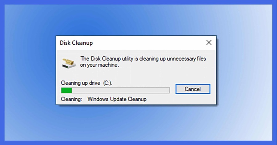 برنامه disk clean up برای افزایش سرعت ویندوز