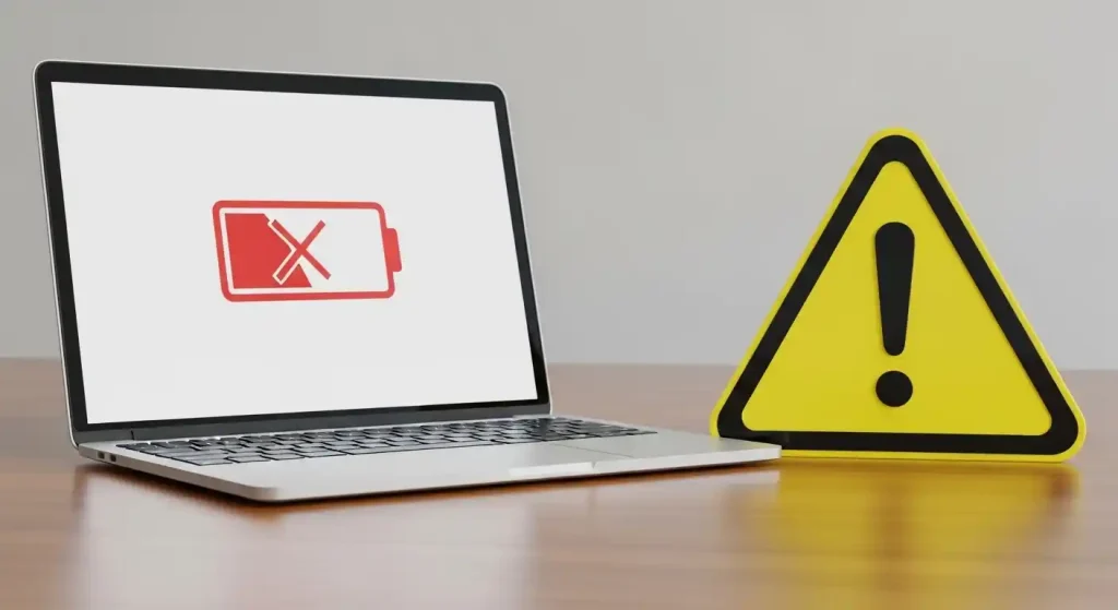 چطور بفهمیم باتری لپ‌تاپ خراب شده؟