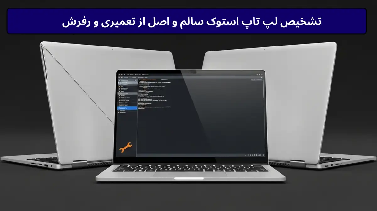 تشخیص لپ تاپ استوک سالم و اصل از تعمیری و رفرش